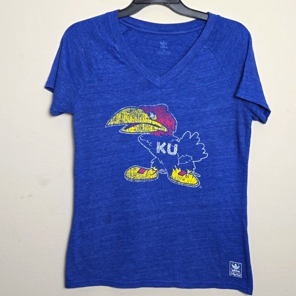 Women's Adidas Kansa University Jayhawks Shirt